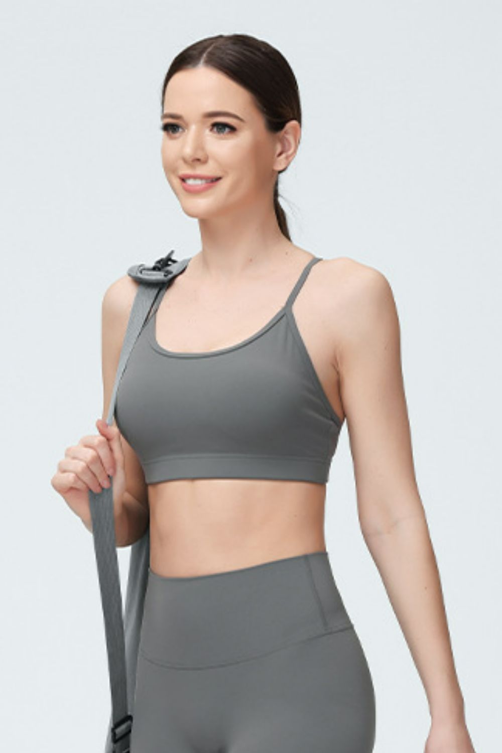 Get To It Crisscross Back Sports Bra
