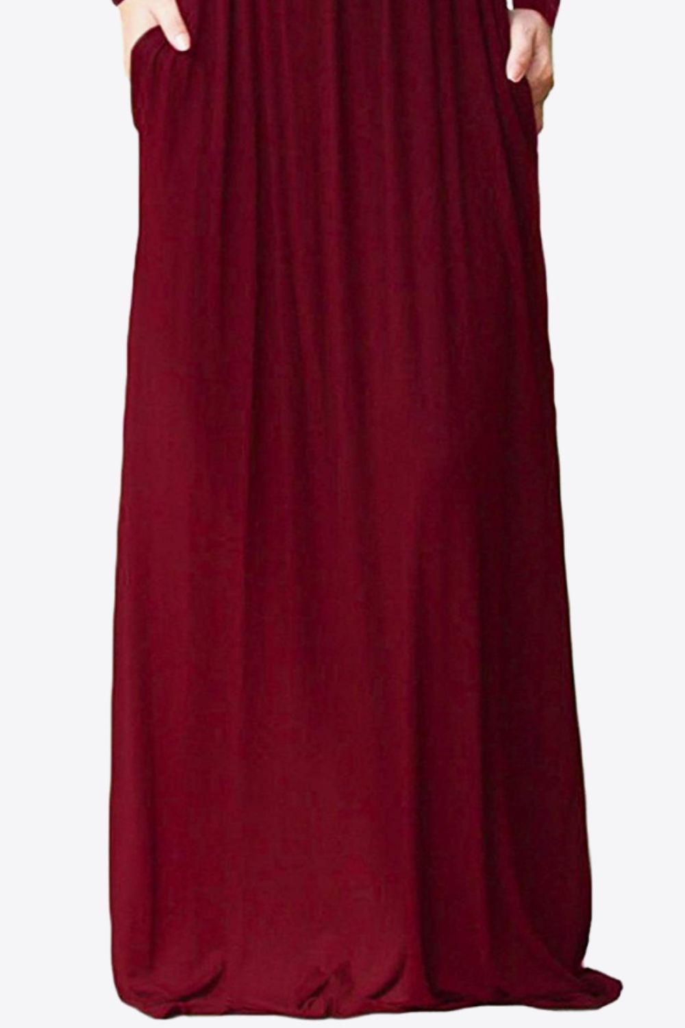 Full Size Short Sleeve Round Neck Dress with Pockets