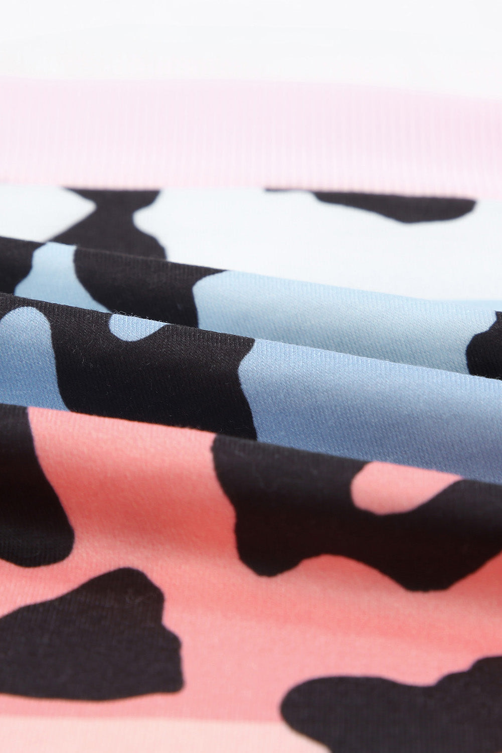 Leopard Striped Ribbed Sleeveless Tank