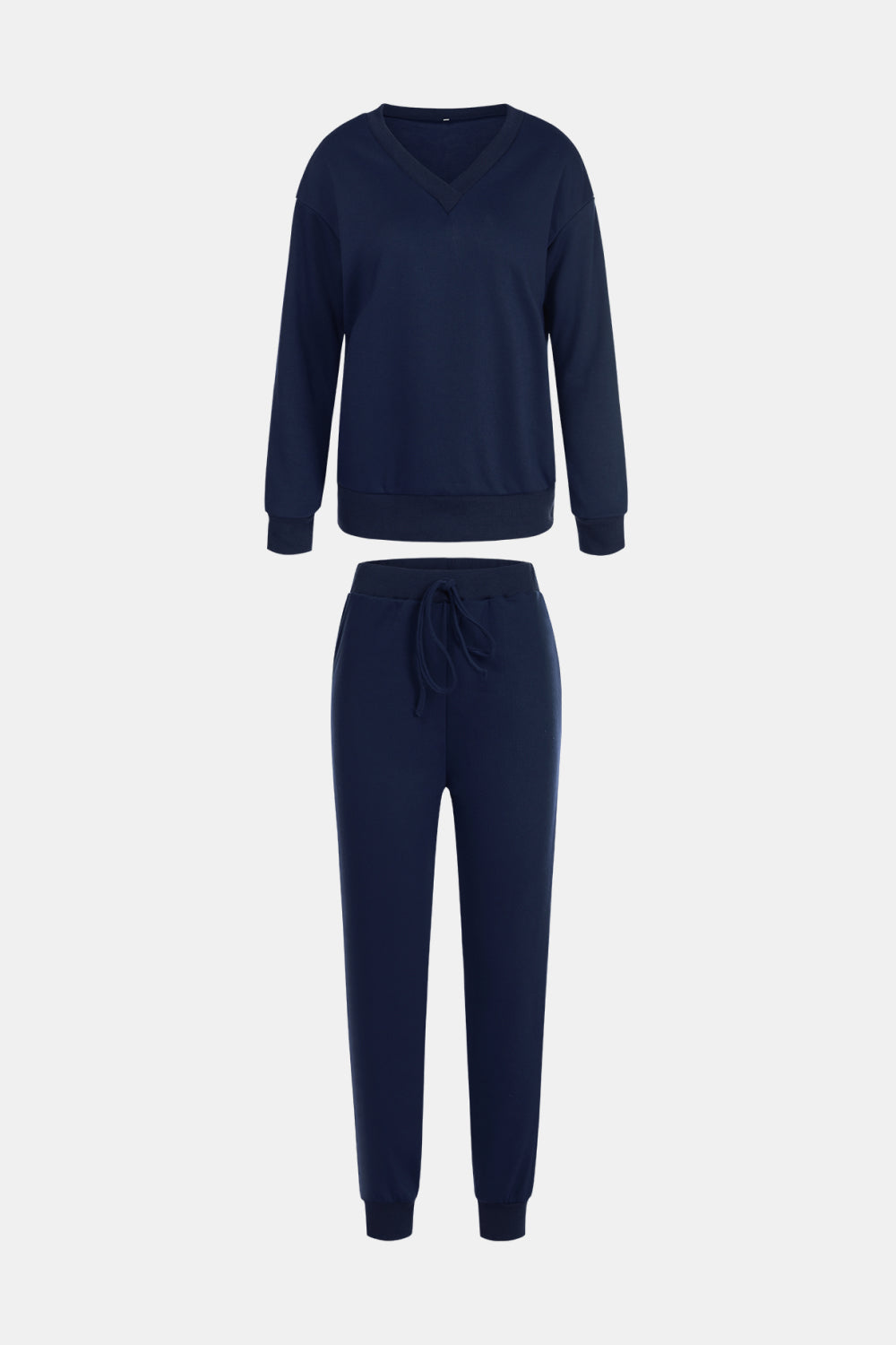 Long Sleeve Top and Pants Lounge Set