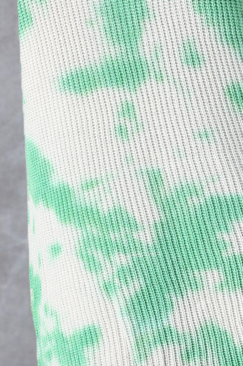 Tie Dye Waffle Knit Tank