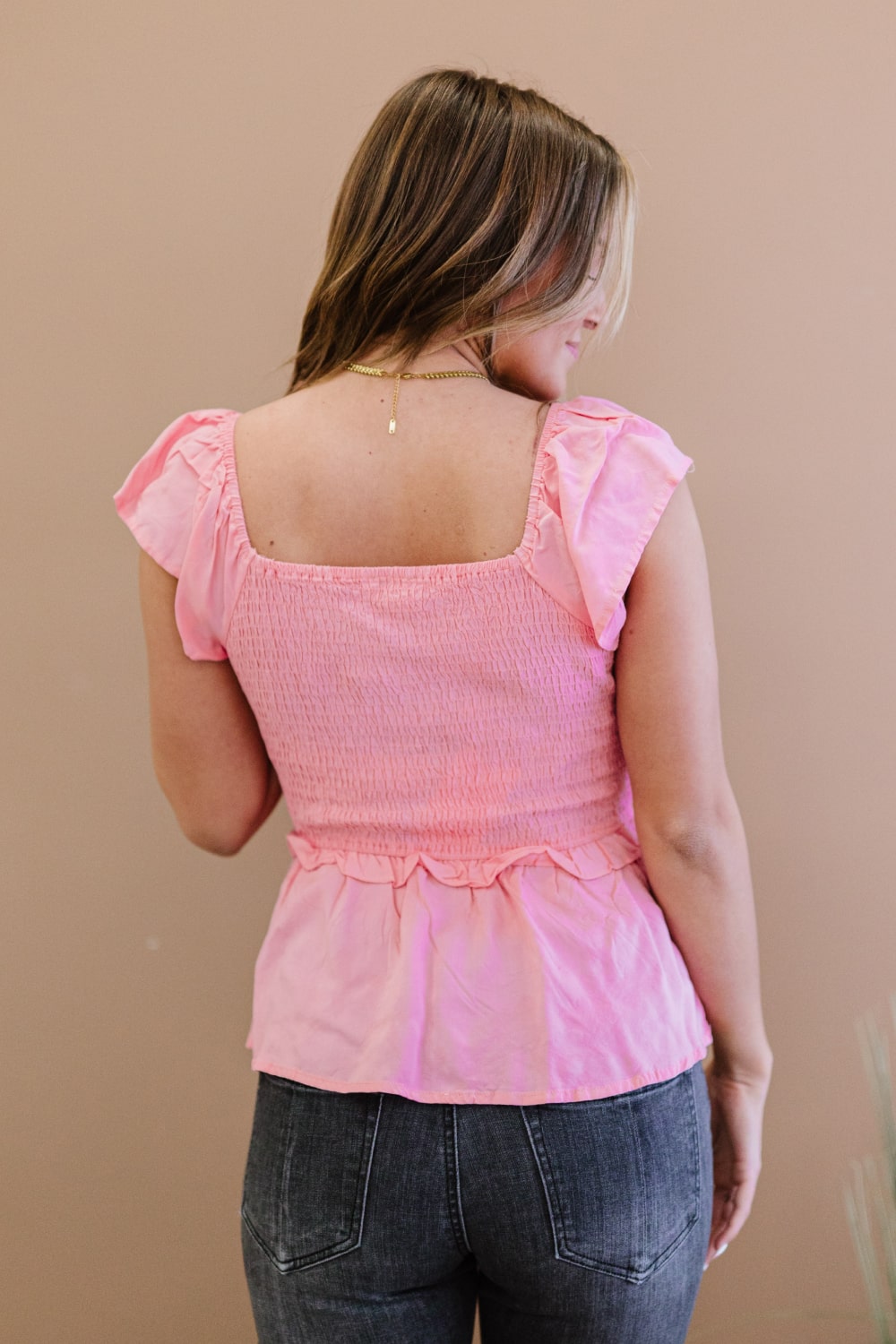 Andree by Unit Oh My Darling Full Size Run Smocked Top