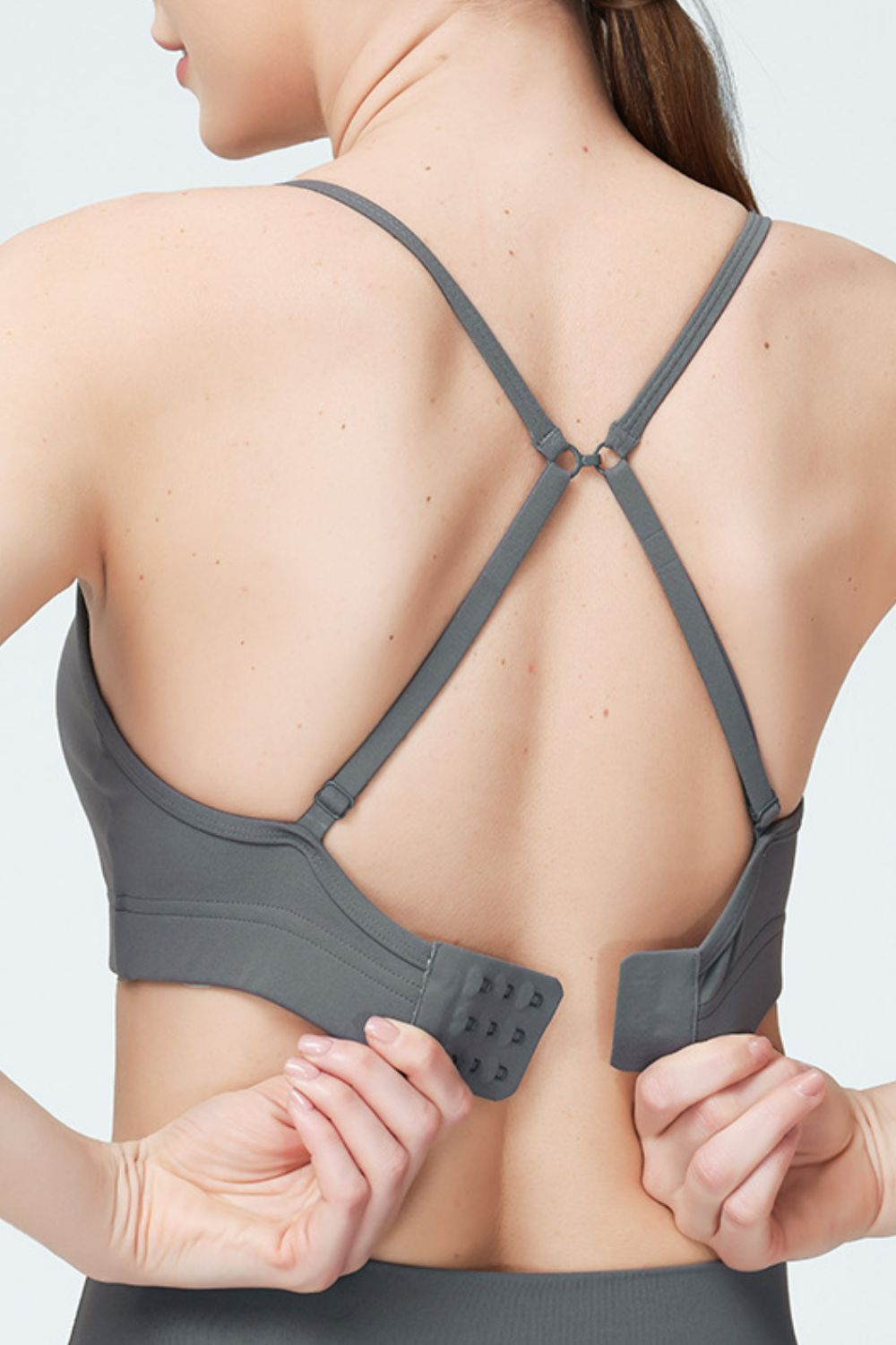 Get To It Crisscross Back Sports Bra