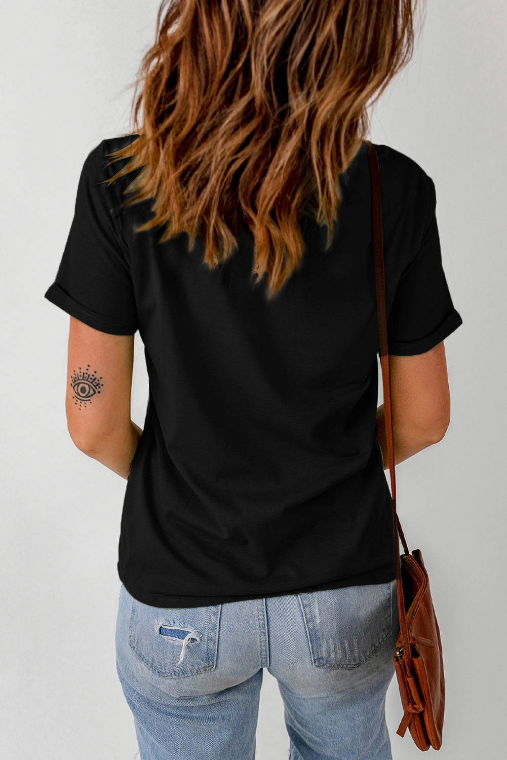 Floral Ghost Graphic Tee Shirt