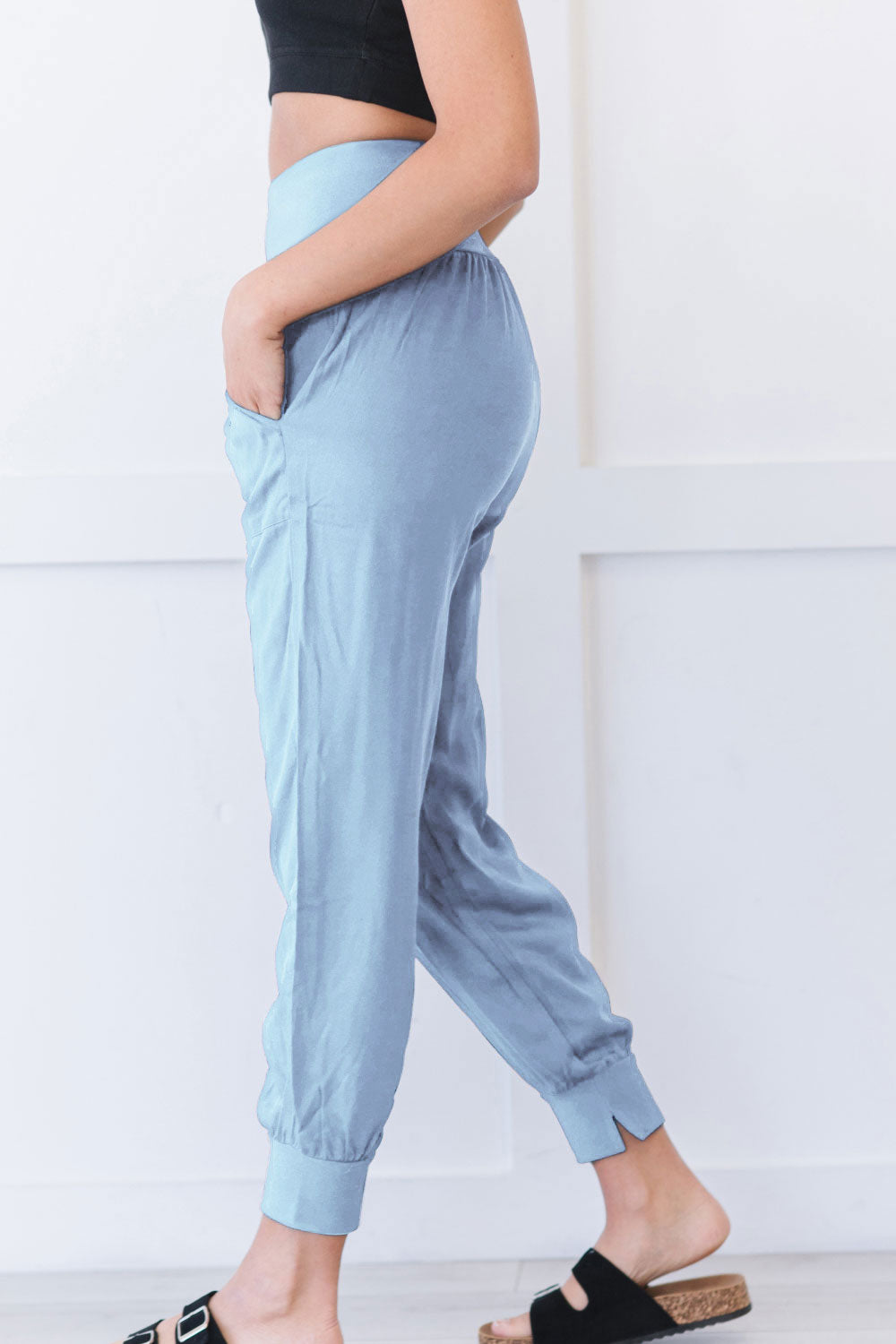 Just Catchin' Up High-Waisted Joggers