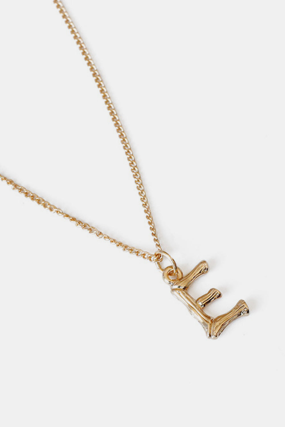 A-M Letter Pendant Necklace