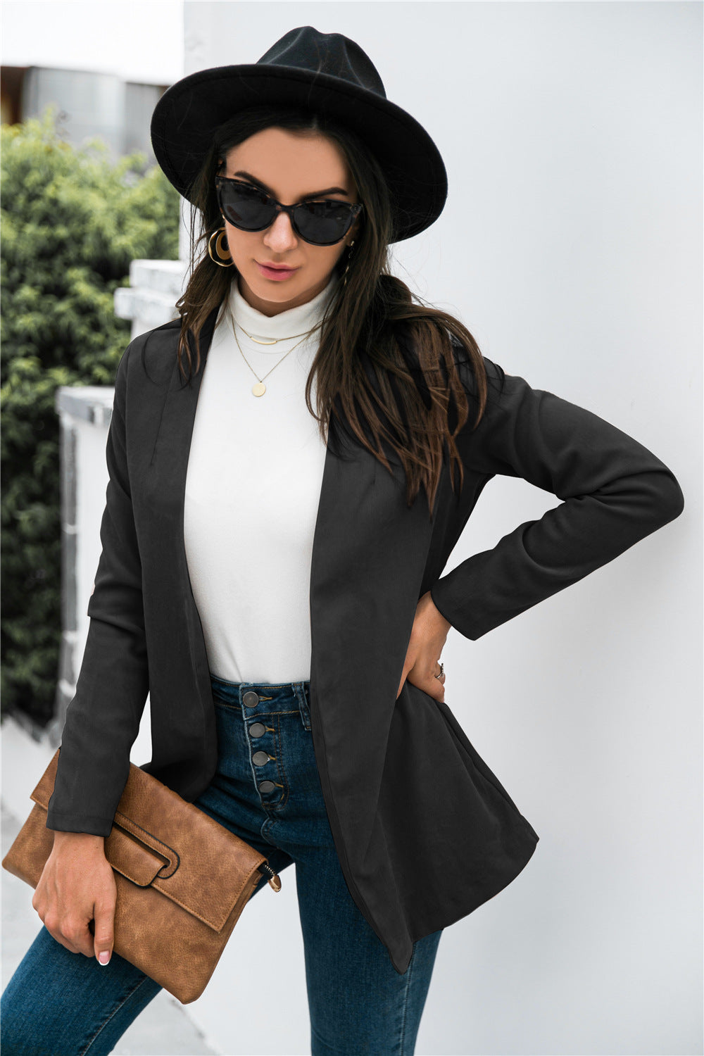Open Jacket Open Front Jacket – Anchor Blue Jeans
