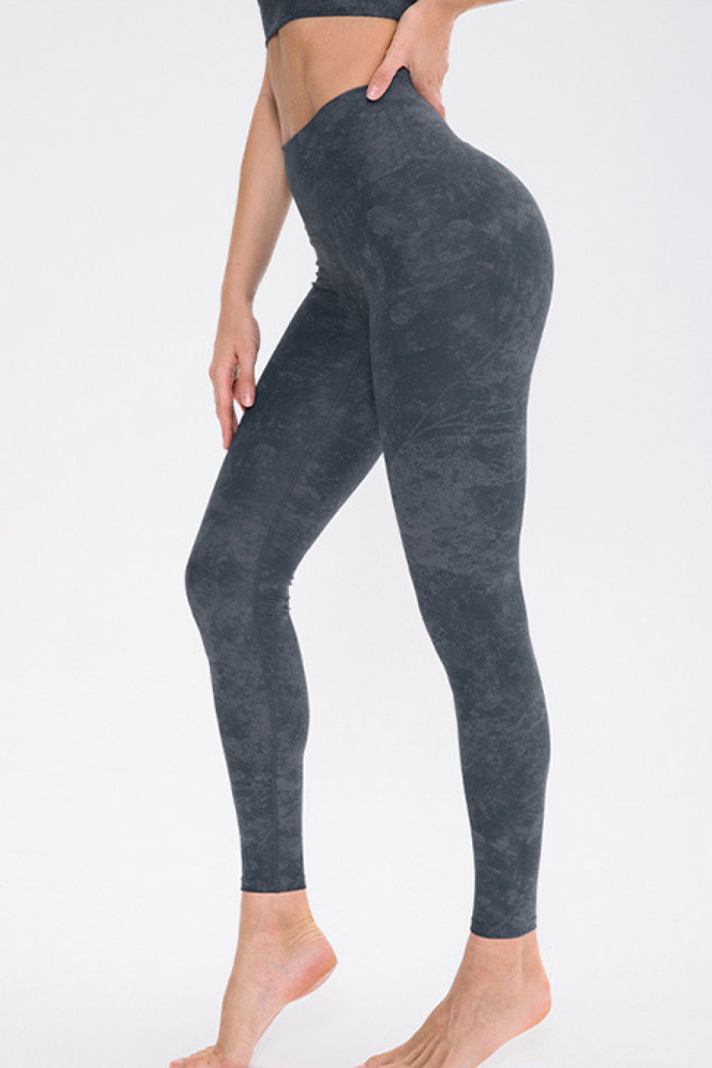 Printed High Waist Yoga Leggings