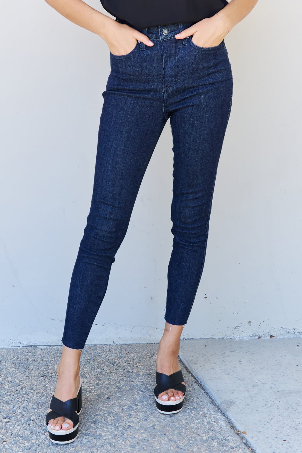 Esme Full Size High Waist Skinny Jeans