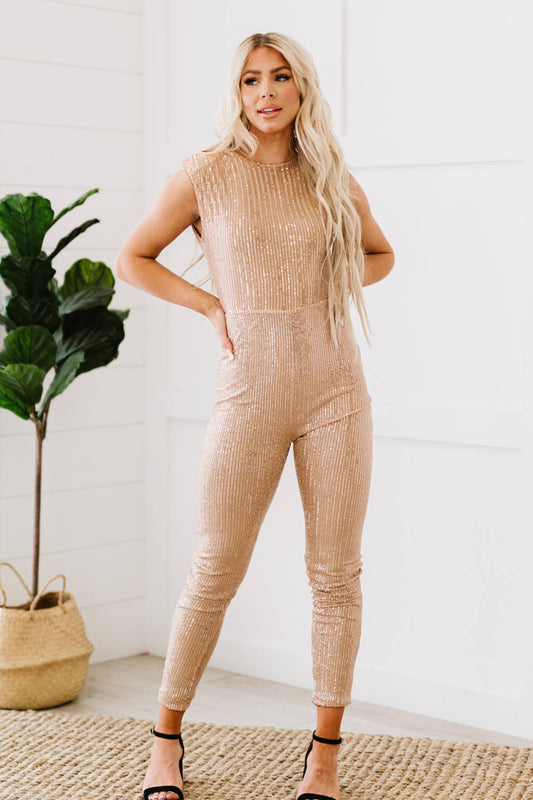 Life of the Party Sequin Jumpsuit