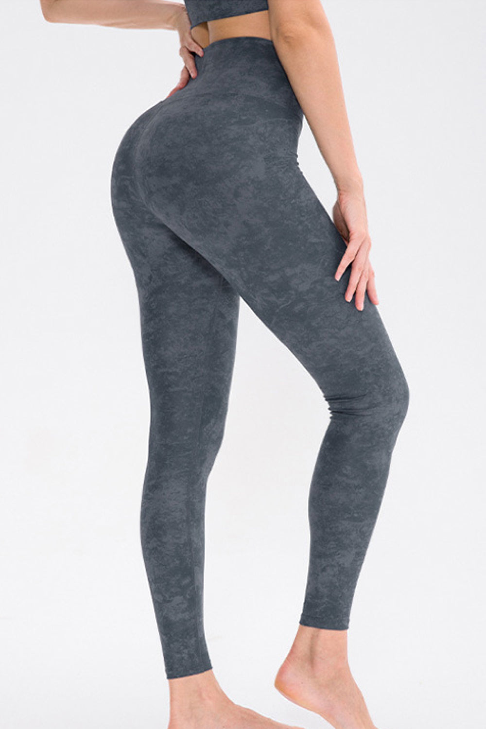 Printed High Waist Yoga Leggings